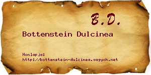 Bottenstein Dulcinea névjegykártya